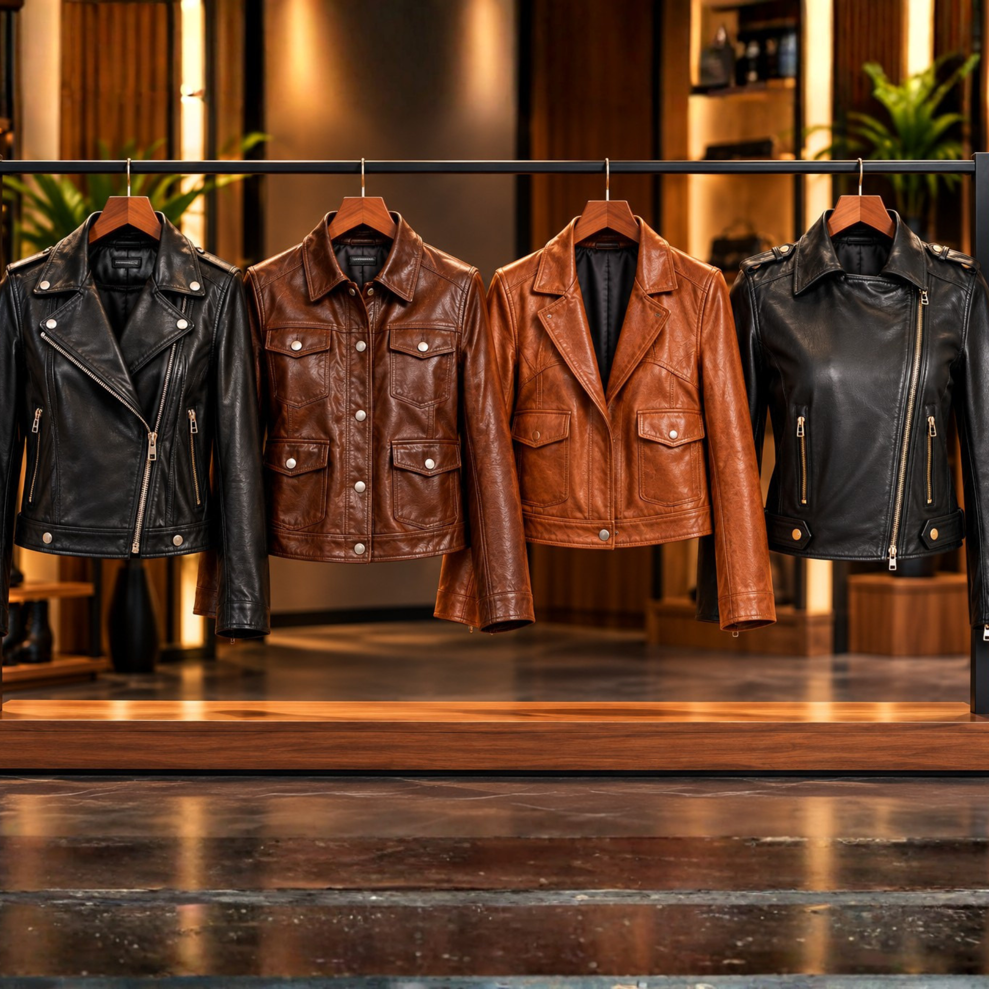 leather jacket title