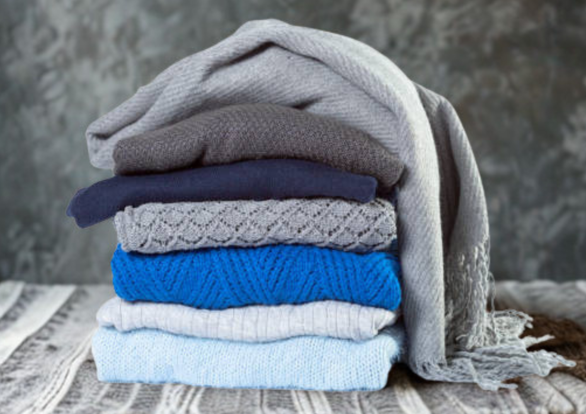 az an knitewear blue
